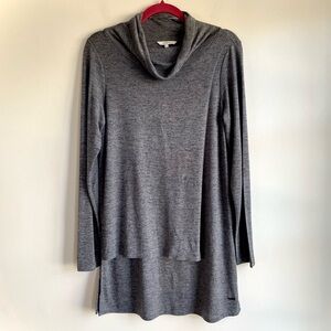 Sandwich Women's Charcoal Grey Turtleneck Tunic Size M